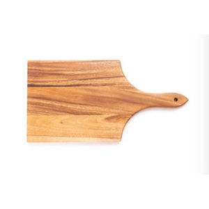 Tabla de Cortar de Madera de Acacia de Alta Calidad con Asa para Servir, Tablas de Cocina para Pizza, Pan, Queso, Frutas y Verduras en Oferta - Product Image 3