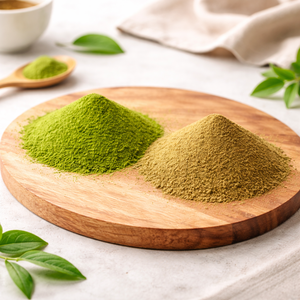 Poudre de Matcha Hojicha Japonais en Gros Nouvelle Collection B2B 1200 Mesh Thé Vert Instantané OEM Applications pour Chaînes de Cafés Sachet - Product Image 1