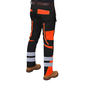 Pantalones de Seguridad Altamente Reflectantes con Múltiples Bolsillos de Almacenamiento, Tela Suave y Transpirable, Logotipo Personalizable - Product Image 6