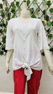 Camisa Ligera de Alta Calidad con Botones para Mujer, Ideal para Días de Primavera, Vacaciones en la Playa y Citas Casuales en Grandes Cantidades - Product Image 4