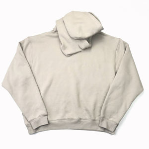 Sweat à capuche balaclava pour homme avec logo personnalisé brodé, double couche, fermeture éclair intégrale, design 3D surdimensionné, grandes tailles - Product Image 6