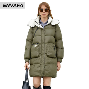 Parkas pour femmes, veste parka imperméable, parka féminine, veste personnalisée avec logo, doudoune personnalisée OEM ODM - Product Image 6