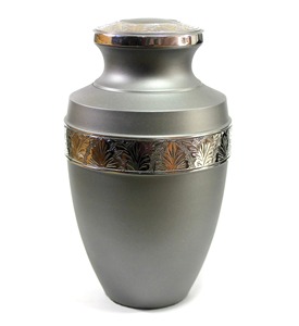 Blue Cloisonne Urn with <b>Butterfly</b> Design Cremation Urn for Adult Human Ashes Large Brass Memorial Urn For Adult Ashes - Product Image 3