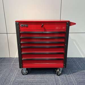 Chariot à outils mobile en alliage d'aluminium étanche avec serrure, empilable, pour réparation automobile - Product Image 6