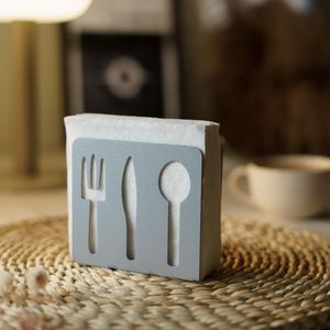 <b>Vintage</b> Style Metal Napkin Holder Featuring Artistic Design For Restaurants Kitchens And Elegant Dining <b>Table</b> Decoration - Product Image 3