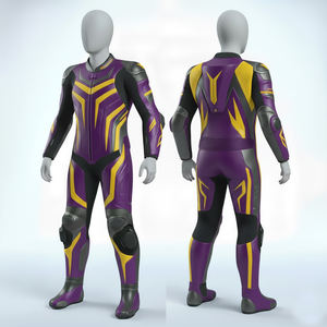 Combinaisons de course imperméables et coupe-vent 2026, combinaisons de conduite automobile grande taille pour enfants, en cuir véritable, vestes de moto - Product Image 5