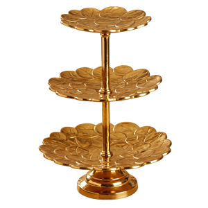 Support à gâteau rectangulaire en acier inoxydable, le plus vendu, réutilisable, lavage à la main uniquement, présentoirs à desserts pour célébrations - Product Image 3