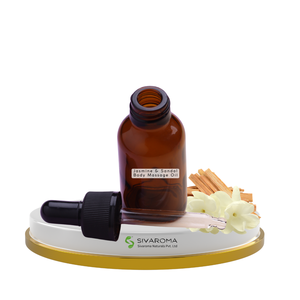 Huile de massage au jasmin et à la santal, vente en gros, fabricant en vrac, marque privée, fournisseur OEM pour spa, salon, soins corporels, huile de qualité export - Product Image 1