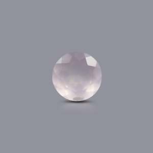 Natural Rose Quartz Loose Gemstone-6.3 Carat Certified Crystal for Fine Jewelry - Product Image 1