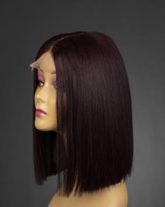 วิกผมบ๊อบทรงตรงปลายแหลมสำหรับตัดผมพร้อมผมเรมี่แท้100% ผมมนุษย์เวียดนามผมดิบแบบไม่ผ่านกระบวนการทอผ้า - Product Image 3