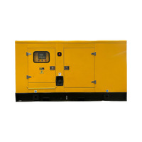 Genset Diesel Silent 30kVA hingga 100kVA dengan Mesin Cummins, Kanopi Kedap Suara, dan Tahan Air untuk Komersial