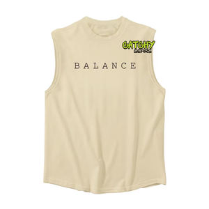 Camiseta Deportiva para Hombre, Transpirable, Ligera, Chaleco Deportivo para Gimnasio, de Secado Rápido, al por Mayor - Product Image 5