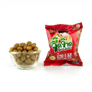 ขนมผลไม้วีแกน ลูกพลัมเนื้อนุ่มเคลือบกลูโคสไซรัป 29% ผลไม้ธรรมชาติ บรรจุซองเล็ก 18 กรัม - Product Image 3