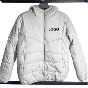 Wholesale Warm <b>Thick</b> <b>Coat</b> Casual Fashion High Quality <b>Winter</b> Windproof <b>Thick</b> Hooded Cotton Jacket Custom Your Team Logo Jacket - Product Image 2