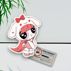 Tuiles à cils en acrylique personnalisées Power Puff Girl, motifs fleur, papillon, cœur, yeux, pour extensions de cils, multifonctionnelles et écologiques - Product Image 5