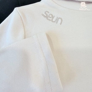 เสื้อเด็ก SeunKids คอสูง 10 ซม. เสื้อกันหนาวเนื้อนุ่มยืดหยุ่นได้ ผลิตในเวียดนาม - Product Image 6