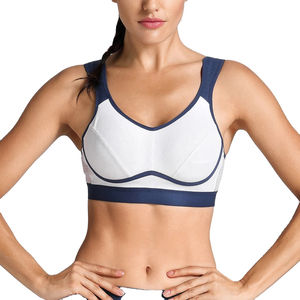 Soutien-gorge de sport professionnel grande taille pour femme – Soutien élevé, séchage rapide, écologique, respirant, pour la gym et le yoga, à fermeture avant, coupe basse - Product Image 1