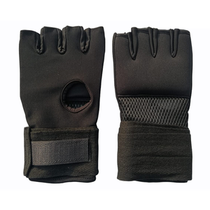 Guantes de Entrenamiento Profesionales con Almohadillas Internas Acolchadas, Transpirables, de Medio Dedo, con Correa de Muñeca Ajustable Extra Larga Integrada - Product Image 1