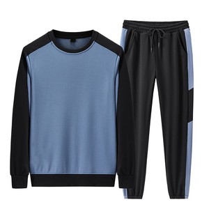 Conjunto de chándal con capucha verde para hombre, sudadera y pantalones largos con bolsillos laterales, ropa informal transpirable para otoño - Product Image 6