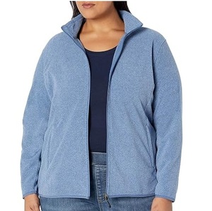 Chaqueta de Forro Polar con Estampado de Camuflaje, Diseño de Última Moda, Cuello Alto con Cierre de Cremallera, Chaqueta de Invierno para Mujer - Product Image 6