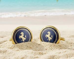 Boutons de manchette personnalisés de luxe pour hommes |   Boutons de manchette en acier inoxydable et argent sterling 925 |   Bijoux de manchette pour chemise de mariage en gros - Product Image 2