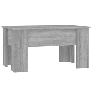 Tavolino in legno ingegnerizzato grigio Sonoma 31.1 "x 19.3" x 16.1 "dimensioni - Product Image 2