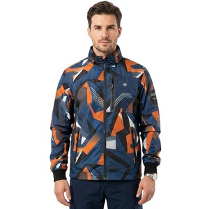 Custom Logo ODM Print Windbreaker <b>jacket</b> for <b>men</b> Lightweight Outdoor Nylon <b>Jacket</b> Wind Resistant Streetwear Wholesale Bulk - Product Image 1