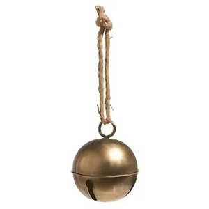 Campana Decorativa Metálica Colgante de Navidad con Acabado Elegante para Adornos de Árboles de Navidad, Fiestas y Decoración del Hogar - Product Image 4