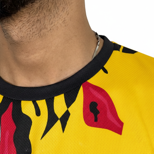 Camiseta sublimada de última moda para hombre, estilo veraniego, color sublimado, 100% algodón. - Product Image 4