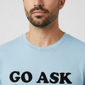 T-shirt élégant pour la fête des pères avec imprimé tendance, tissu léger et coupe confortable - Product Image 6