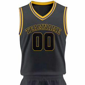 Wholesale Low Price in Stock Basketball Uniforms Custom Color Basketball Jerseys Pakistan Factory Custom Logo & Number - Product Image 3