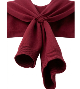 Trendy Oversized Knitted <b>Shawl</b> Wrap Soft Warm Winter Scarf Cape <b>Blanket</b> Factory Direct Order - Product Image 5