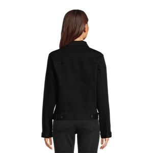 Vestes en jean délavées pour femmes, coupe oversize, tendance, élégantes, ajustées, décontractées, pour l'hiver – Meilleures ventes - Product Image 3