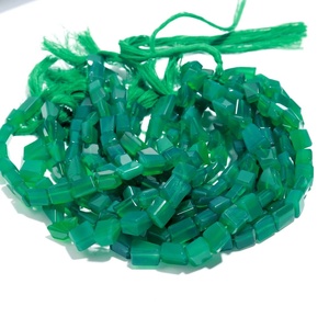 Perlas de ónix verde natural al por mayor, piedras sueltas de ónix verde para la fabricación de joyas, suministros al por mayor. - Product Image 5