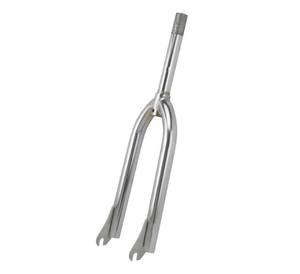 Fourche de vélo BMX personnalisable en carbone, chromoly et aluminium, débattement 120 mm, finition chromée durable, fourche avant à frein à disque pour vélo de route/cruiser - Product Image 1