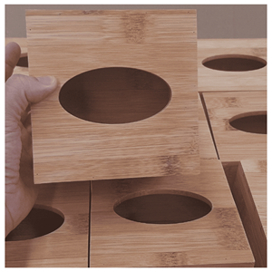 Boîte à mouchoirs en bambou fabriquée à partir de brins de rotin naturel pour le rangement des mouchoirs et la décoration, fabriquée au Vietnam - Product Image 5