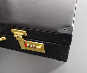 Estuche de Cuero de Alta Calidad Hecho a Medida para Mandil de Masón Maestro de Logia Azul, con Escuadra y Compás, Maletín Masónico G Mm Wm, Bolsa Blanda - Product Image 6