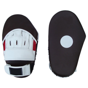 DAWNFROCE FIGHT GEARS Cible de frappe de boxe blanche et rose en maille respirante, durable et écologique en PU pour l'entraînement - Product Image 2