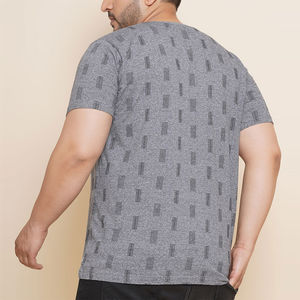 เสื้อยืดผู้ชายไซส์ใหญ่พิเศษ ผ้าฝ้ายคุณภาพสูง 100% เนื้อหนา ทรงโอเวอร์ไซส์ ออกแบบเองได้ แขนสั้น ดีไซน์เรียบง่าย สไตล์สตรีทแวร์ - Product Image 2