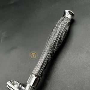 Double Edge Safety <b>Razor</b> Stainless Steel Manual Shaving <b>Razor</b> Luxury Barber Wet Shave <b>Razor</b> for <b>Men</b> Professional Grooming Tool - Product Image 3