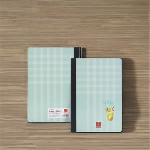 Cahier de composition relié rigide A4 HONGHA Modèle 4652 Reliure cousue 200 pages Papier lisse imprimé avec lamination Promotion scolaire - Product Image 4