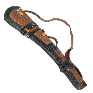 Sac à fusil en cuir à prix abordable, vente en gros, qualité supérieure, fabrication professionnelle, sac à fusil en cuir véritable personnalisé - Product Image 6