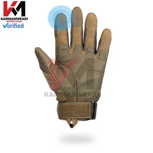 Guantes de Paintball con Protección Completa para los Dedos, Resistentes a Impactos, Antideslizantes en la Palma, Malla Transpirable en la Parte Posterior, Muñequera Ajustable - Product Image 3