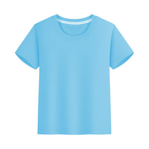 Camisetas de Algodón 100% para Niños, Cuello Redondo, Lisas, para Personalizar con Logotipo, Anti-Pilling, 200 Gramos, Venta al Por Mayor - Product Image 5