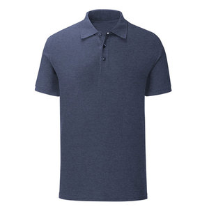 Tela de Punto de Lujo, 100% Algodón, Resistente a las Arrugas, de Manga Corta, Color Puro, para Camisas de Hombre - Product Image 6