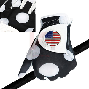 Personalized Golf <b>Gloves</b> Custom Logo OEM Professional Cabretta Leather Soft Feel Breathable Golf Training Gear Factory Direct - Product Image 4