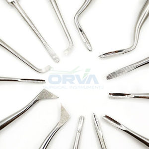 ชุดเครื่องมือถอนฟันสแตนเลส ชุดถอนฟันแบบโค้ง 8 ชิ้น ทำจากสแตนเลส - Product Image 4