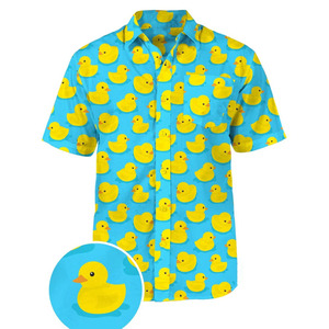 Camisa Casual de Verano para Hombre al por Mayor, Camisa con Estampado Completo y Botones, Proveedor de Camisas con Logotipo Personalizado, Camisa Hawaiana de Manga Corta para Hombre - Product Image 6