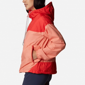 Low MOQ Custom Waterproof Zipper Eco-Friendly Rain Jacket Man Women UPF50 <b>Sunscreen</b> Lightweight Polyester Foldable Windbreaker - Product Image 3
