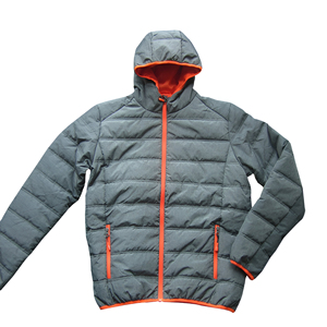 Mens Quilted Padded Winter Jacket Funnel Neck Warm <b>Bubble</b> <b>Coat</b> Soft Lining Casual Zip Up Outerwear Wholesale Garment Supplier - Product Image 4